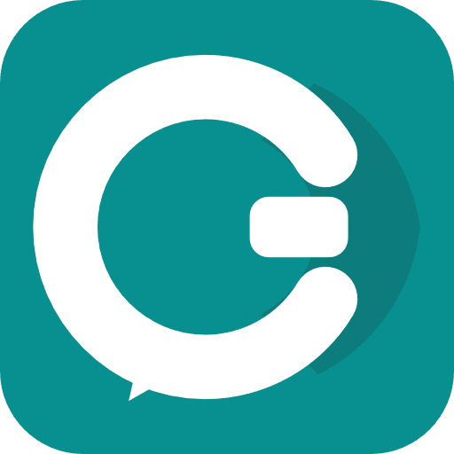 White stylised C logo on teal rounded square